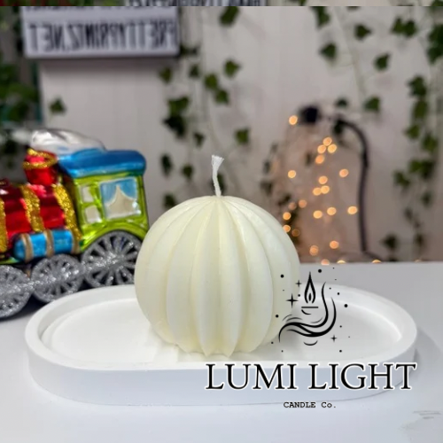 Solo Spiral candle with 100% Soy Wax bees wax mix, Cotton wick, Essential Oil