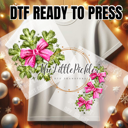 Grinch Ornament coquette set DTF Transfers, Cute Grinch Favorites Transfer, Heat Press