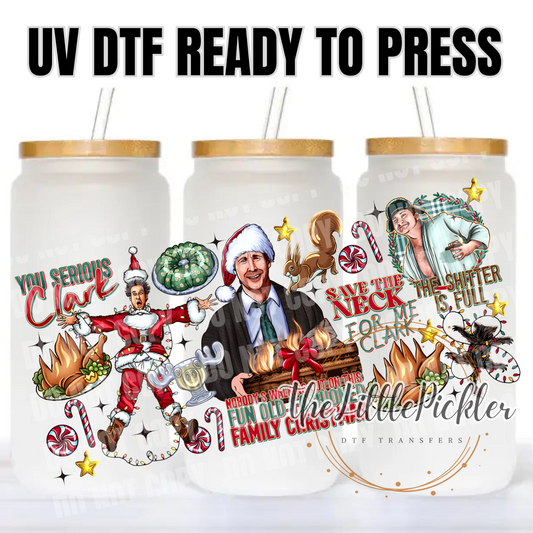 Ready to Apply UV DTF Transfer, 16oz Transfer, Favorites Transfer, Vacation Characters, Heat Press