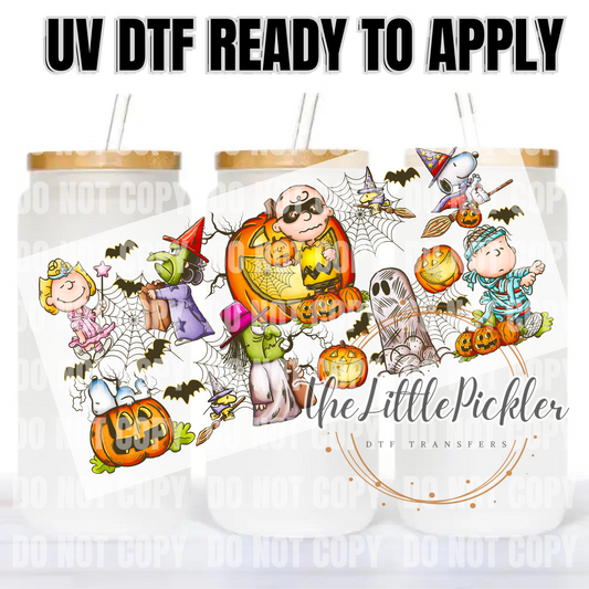 Ready to Apply UV DTF Transfer, 16oz Transfer, Favorites Transfer, Charlie B. Halloween, Heat Press