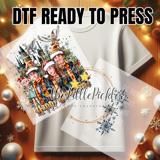 Harry Potter friends Movie Fav. set DTF Transfers, Xmas Movies Favorites Transfer, Heat Press