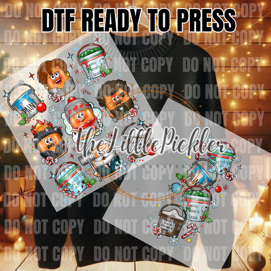 Home Alone Christmas Nuggets DTF Transfers, Cute Characters Favorites Transfer, Heat Press