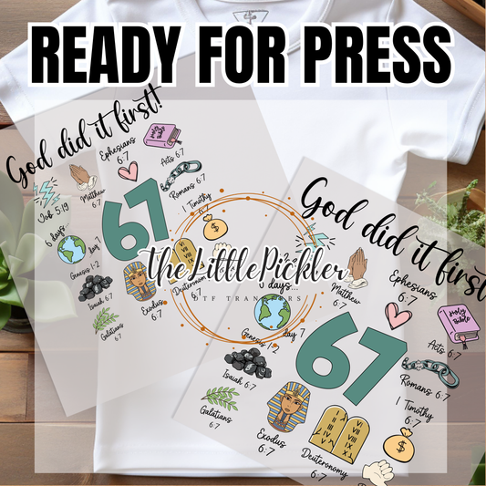 67 Jesus Holy dtf, popular Favorites DTF Transfers, Holiday Transfer, Heat Press